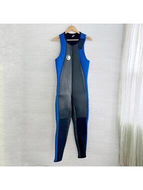 Vintage O’Neill - Blue & black sleeveless wetsuit Made in USA, L